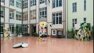 Virtual Tour: Claudia Chaselings exhibition mutopia 5 at the Australian Embassy in Berlin