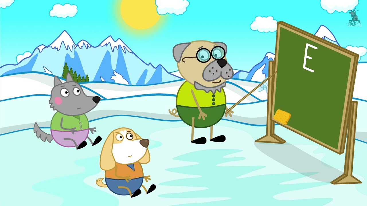 Yes Yes Stay Smart Wolfoo! Puggy Learn English ABC Alphabet | Pug Family Cartoon for kids