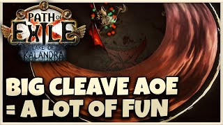 [POE 3.19] Chain Explosions + BIG D**K AoE Cleave Gigachad Slayer Build - [Don't try this at home] screenshot 4