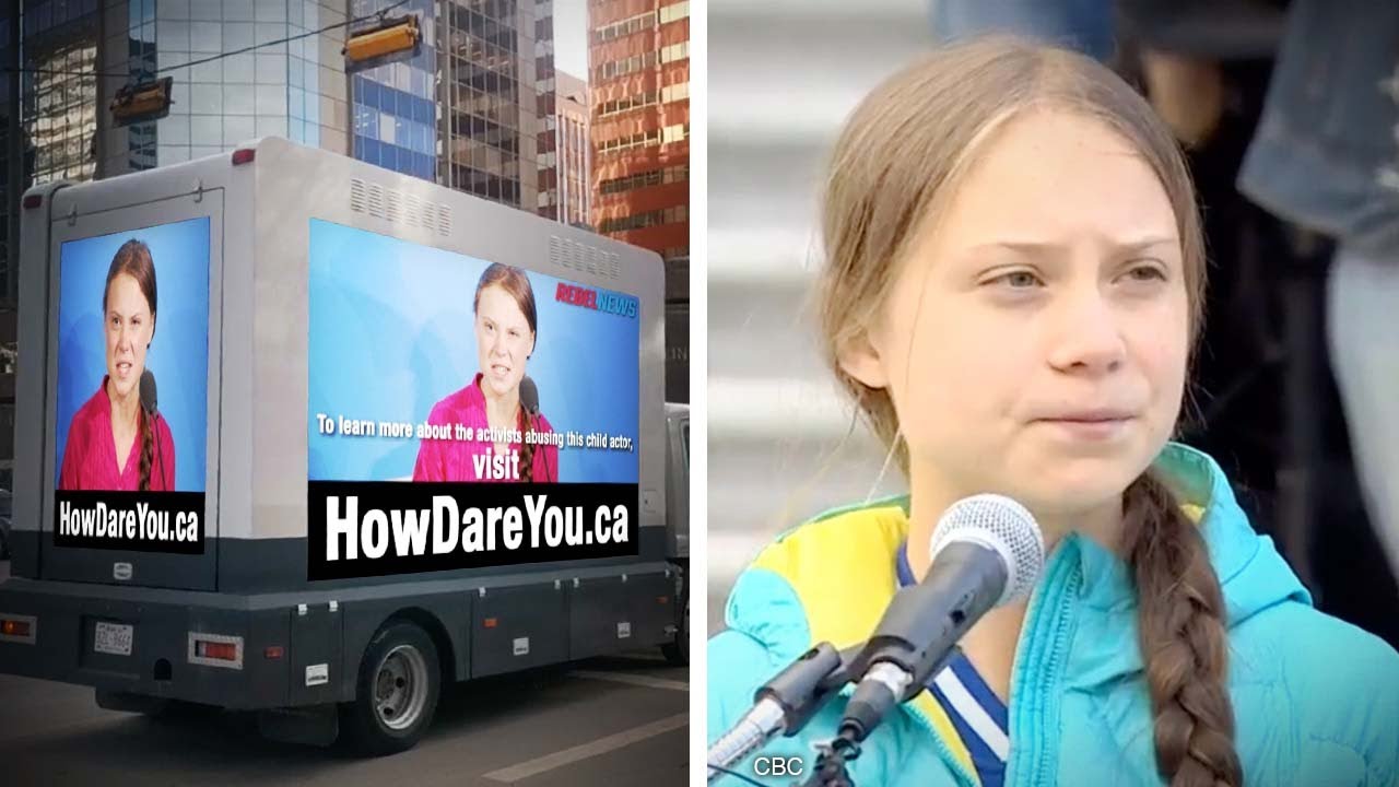 Greta: How DARE you interfere with the Canadian election! | Keean Bexte