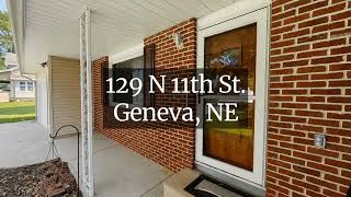 129 N 11th St, Geneva NE | 2 Bed, 2 Bath, 1,700 Sq Ft | $215,000 129 N 11th St, Geneva NE | 2 Bed, 2 Bath, 1,700 Sq Ft | $215,000