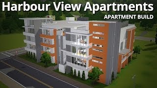 The Sims 3 Building - Harbour View Apartments (w/ Deligracy)