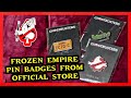Ghostbusters Frozen Empire Enamel Pins - Ecto-C, RePossessed & Engineering Logo