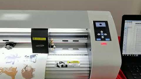 BASCOCUT 680mm EN-24CCD Model Full Touch Screen Auto Contour Cutting Machine