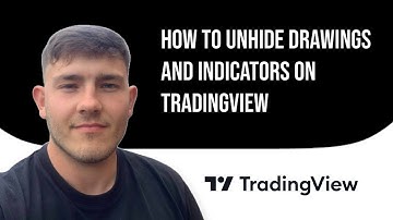 How to Unhide Drawings and Indicators on TradingView