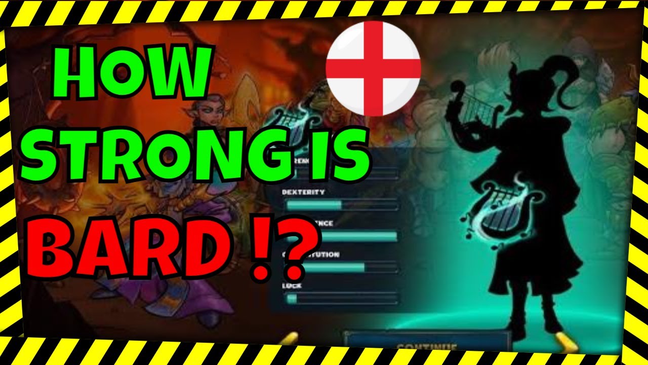 NEW BETA CLASS BARD simply a overpowered Mage!? - Shakes and Fidget english