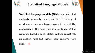 1.3.Language Modeling, Grammar based& statistical based