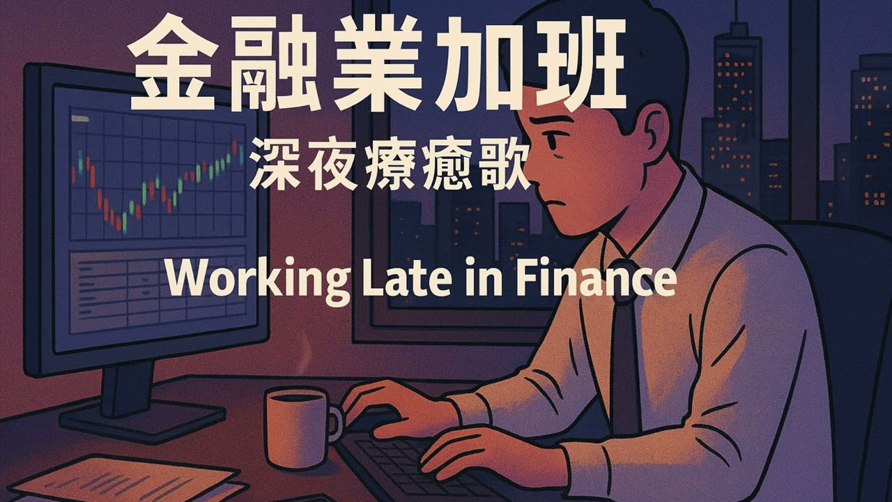 「金融業加班｜深夜療癒歌 | Working Late in Finance ✨ Midnight Lofi Pop」