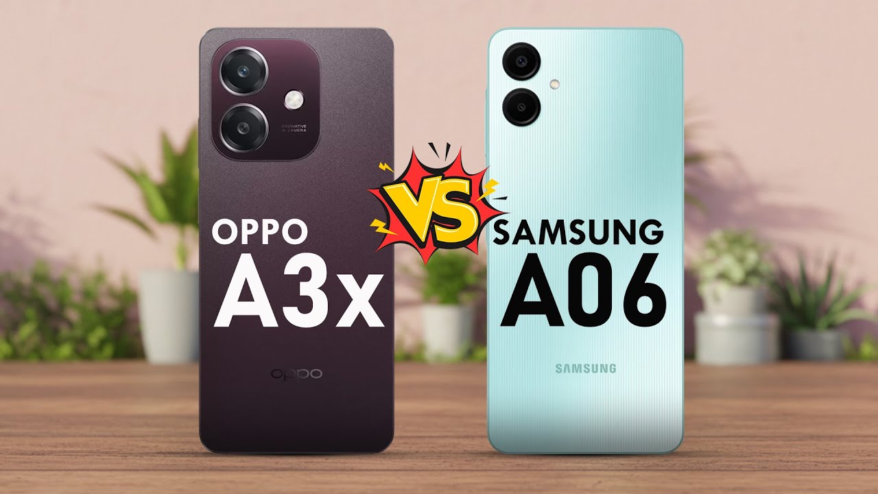 Oppo A3x 4G Vs Samsung A06