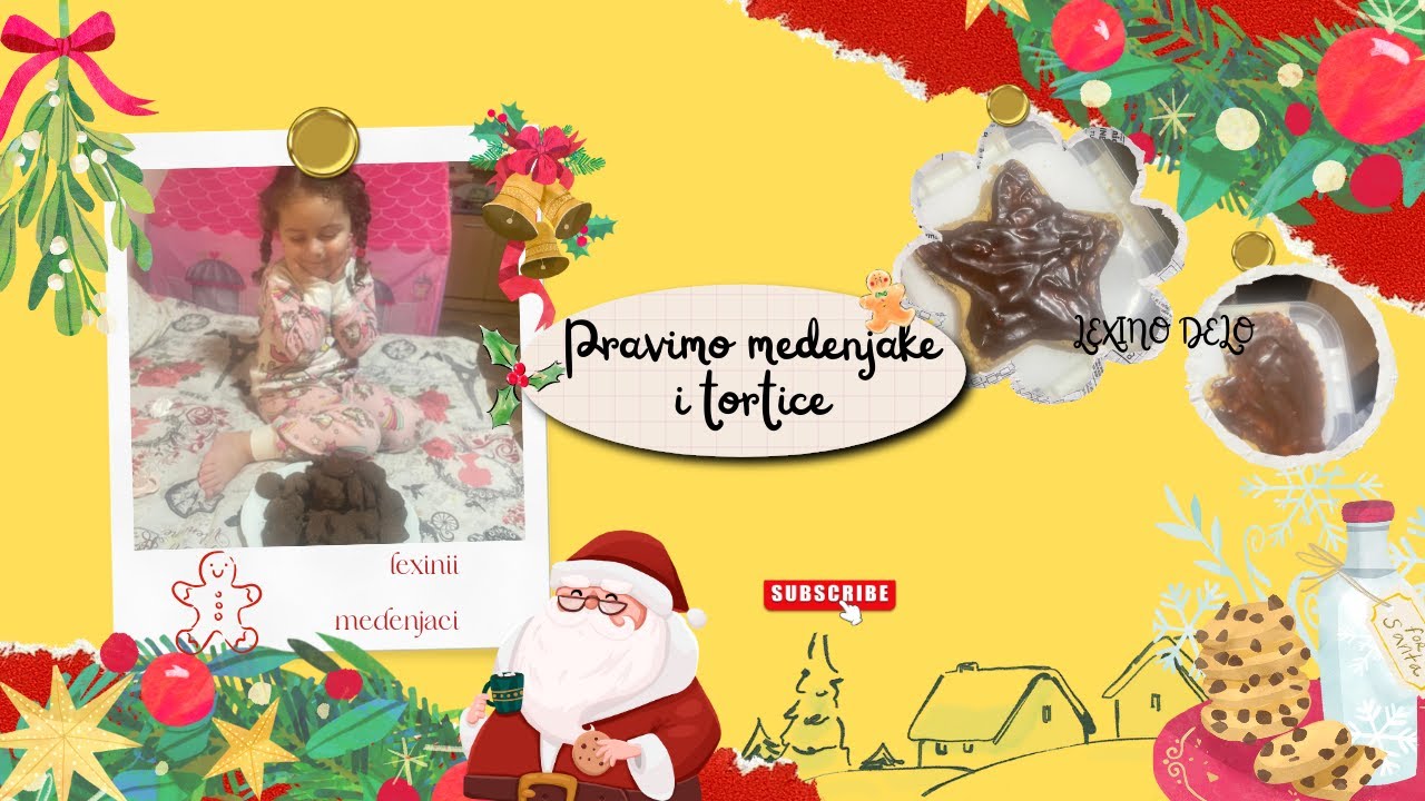 Pravimo MEDENJAKE i TORTICE 🎄🍰  Najslađi novogodišnji video