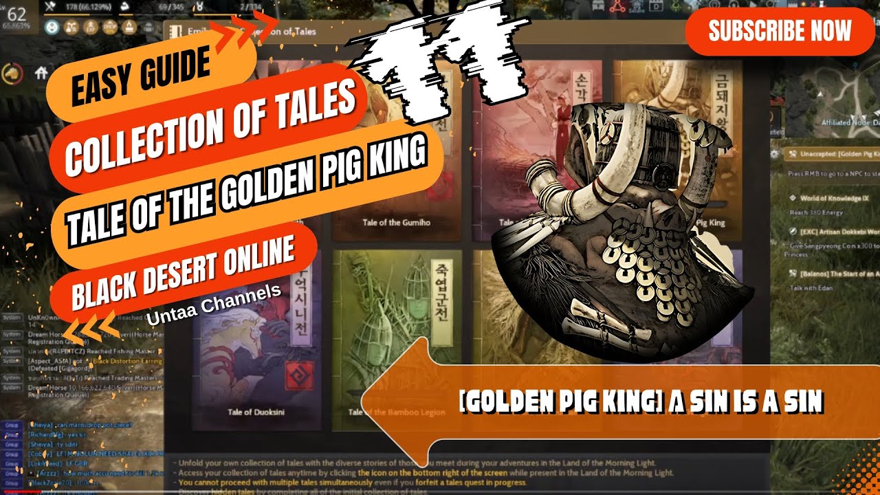 [Golden Pig King] A Sin Is a Sin - Black Dessert Online