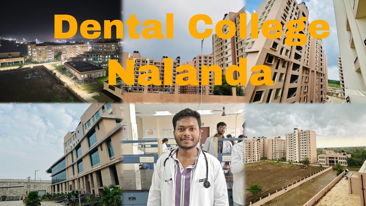 Dental College nalanda Campus Tour|  Roomtour,auditorium,mess, library|