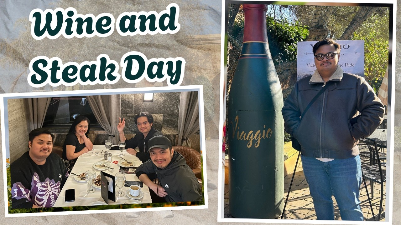 Day 2 in California 🇺🇸 | Lodi Wine Tasting & Dinner at Galpão