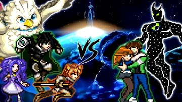 Naofumi V3 OP (New) VS Ben 10 S3 V4 OP (all form) in Jump Force Mugen