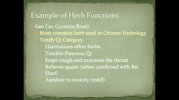 Herb Functions of Licorice Root in Chinese Medicine - DayDayNews