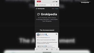 Elon Musk unveils new online platform to rival Wikipedia