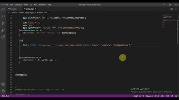 insert data into table important!!!     #part6 بالدارجة المغربية php and mysql in darija دورة شرح
