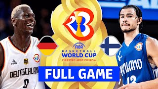 Germany v Finland | Full Basketball Game | FIBA Basketball World Cup 2023