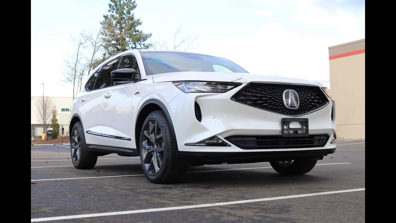 2023 Acura MDX with A-Spec Package Walk Around and Product