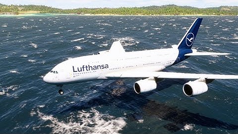 dangerous landing of planes over the sea Eps.00858