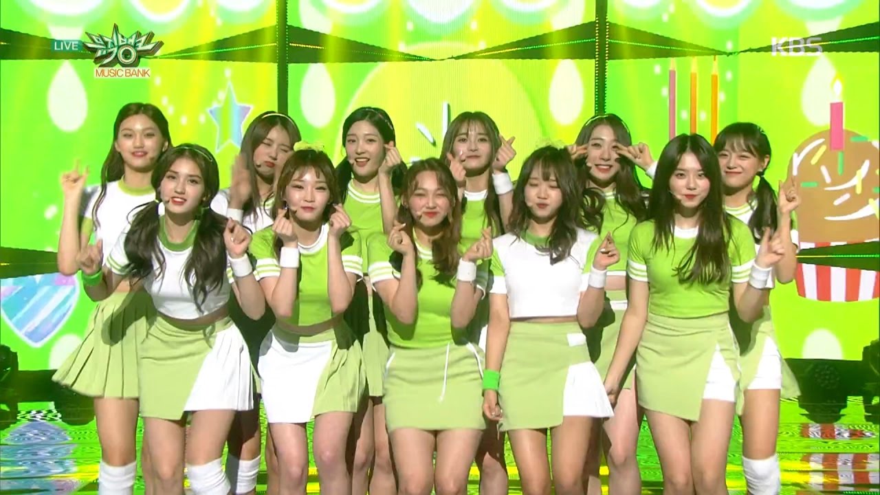 Music Bank 뮤직뱅크 - I.O.I 아이오아이- Vary Vary Vary 너무너무너무.20161104