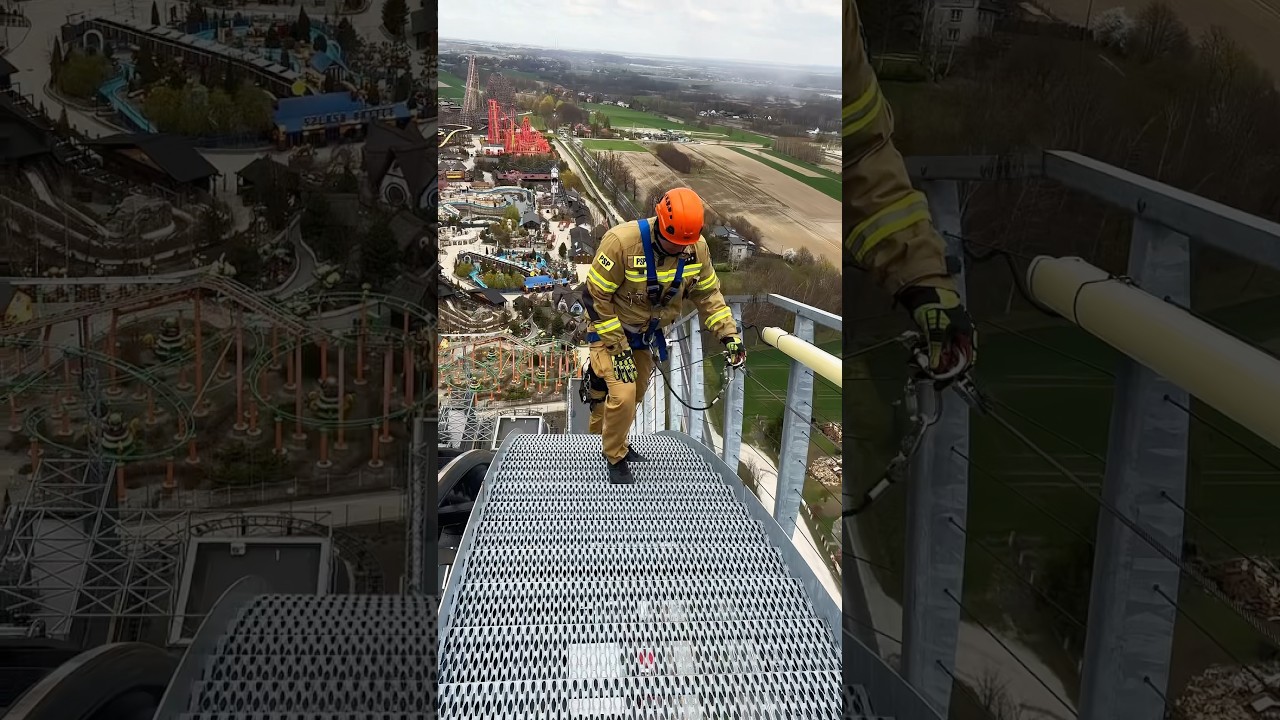 Ćwiczenia ewakuacyjne na Hyperionie 🎢