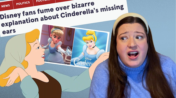Cinderella Does NOT Have Ears (I am the world's foremost authority on the matter)
