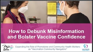 GHW Module 3 How to Debunk Misinformation and Bolster Vaccine Confidence