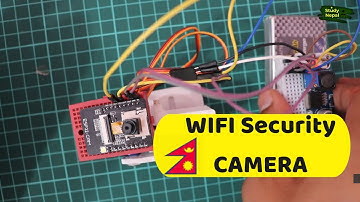 ESP32 Cam with servo pan tilt📸  ||अब तपाइले घरमै बनाउनुस एस्तो प्रोजेक्ट 🔥| WiFi Security Camera