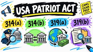 314(a), 314(b), 319(a) & 319(b) USA PATRIOT ACT Sections Explained | CAMS Exam Prep