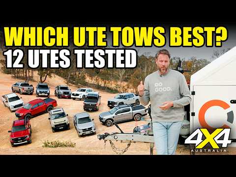 12 UTES, ONE TOWING TEST: Which ute is best for towing?
