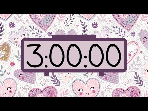 ⏳ 3-Hour Countdown Timer – Stay Focused & Productive 🎯 | No Distractions!