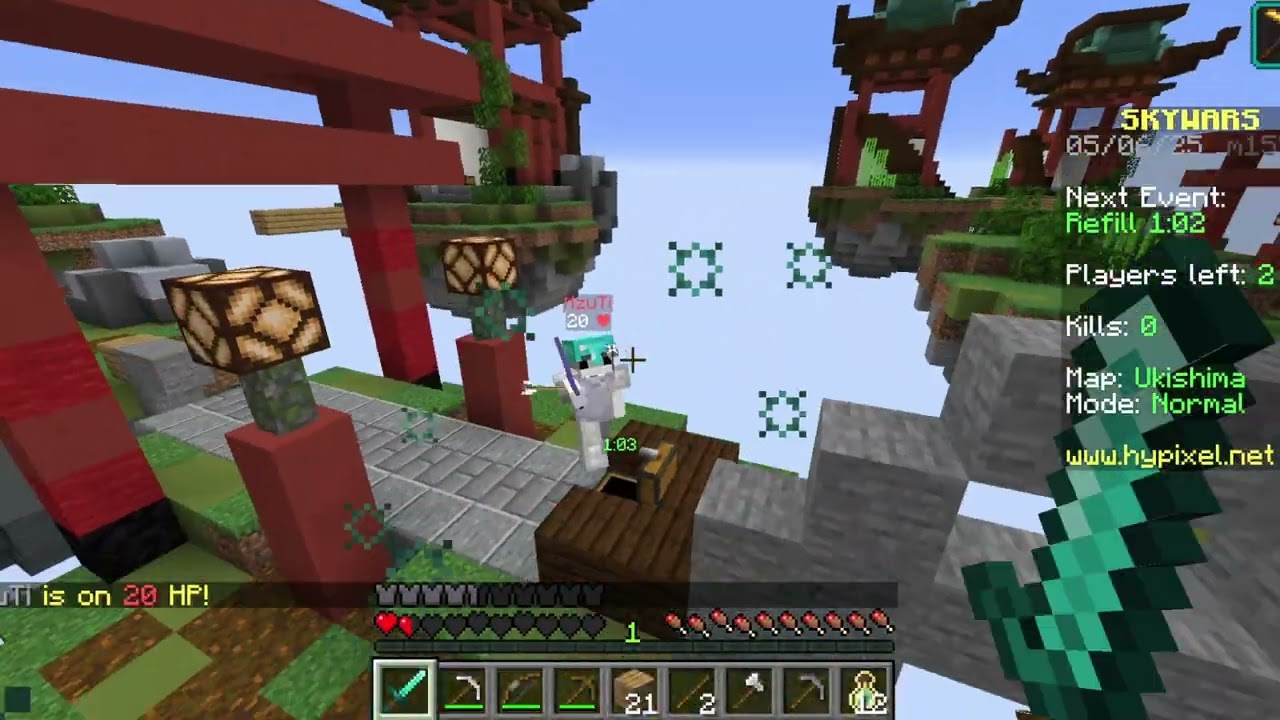 Minecraft Skywars Hypixel part 1