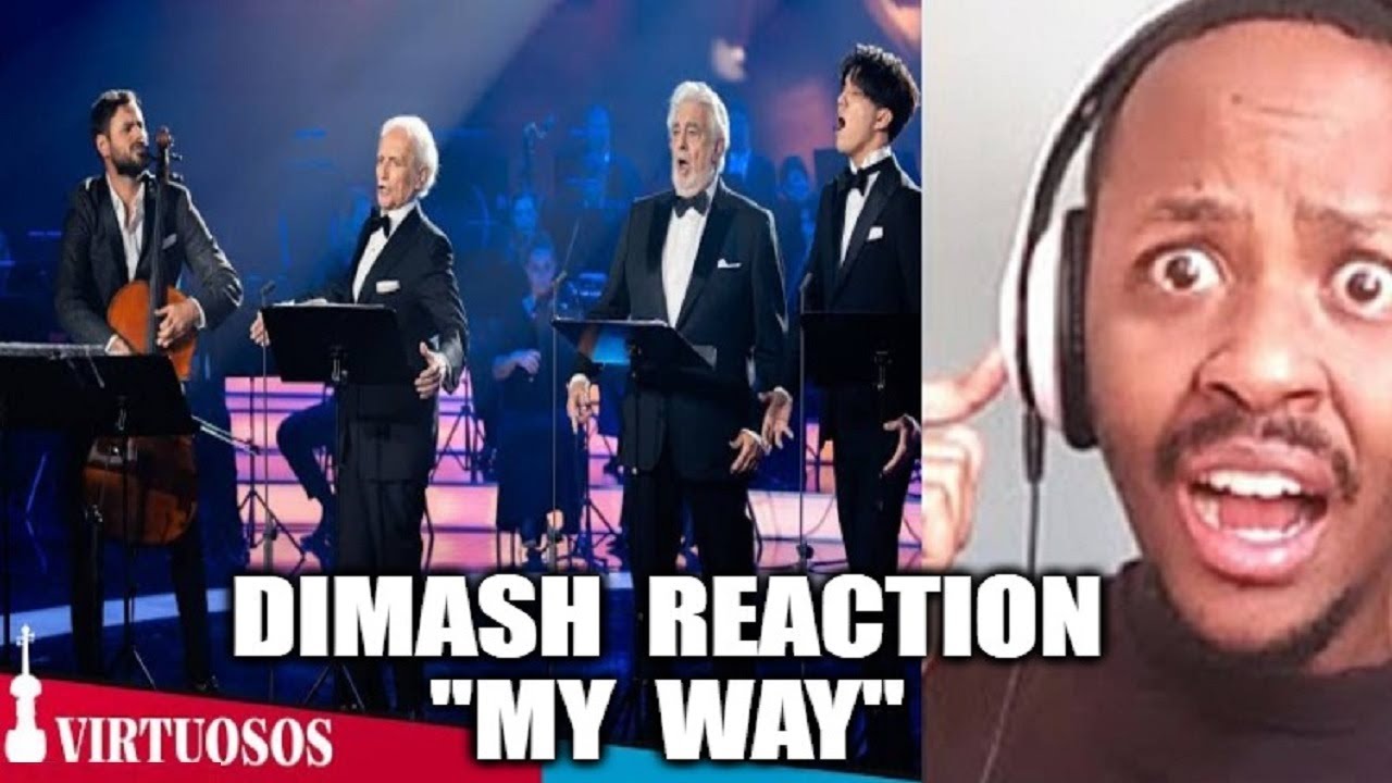 DIMASH REACTION | My Way - Domingo x Carreras x Dimash x HAUSER | Virtuosos 2025