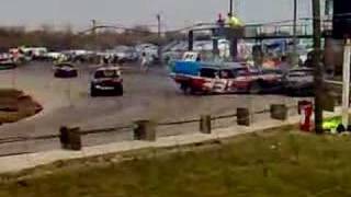 Standlake Banger racing 3 liter meet Overs