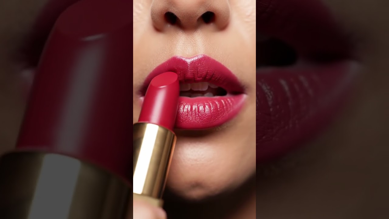 Velvet Lips ASMR 💄 Satisfying Lipstick Application Sounds