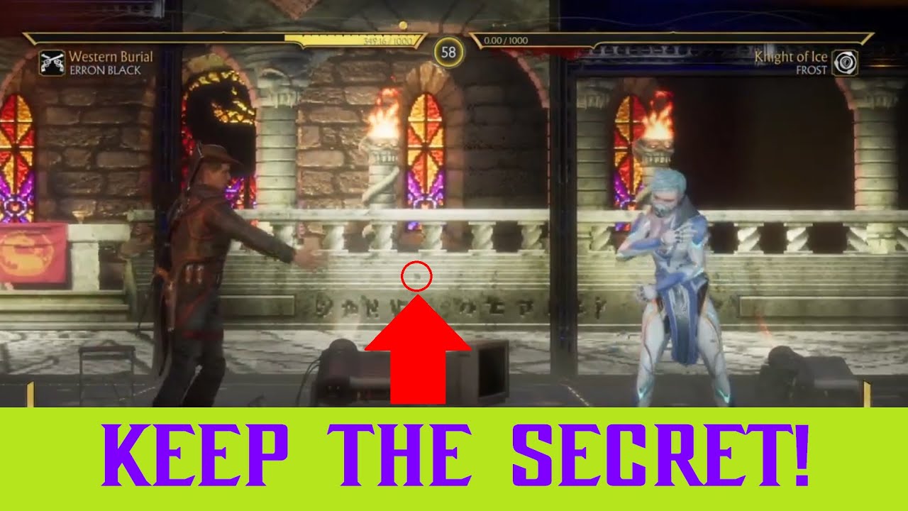 Mortal Kombat 11 Erron Black Koin Flip Secret Alternative Victory