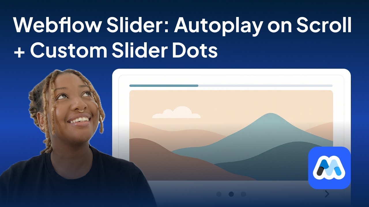 #169 - Autoplay slider with an optional manual selection. tutorial
