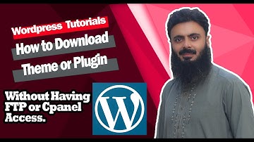Download Theme or Plugin without having FTP or CPANEL using wp admin only
