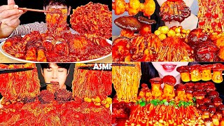 SPICIEST MUSHROOMS CHALLENGE Part 2 🥵🔥😱 Mukbang Compilation video by  Lofi Bites