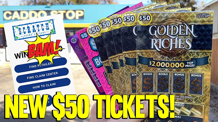 I Bought 5 NEW $50 Golden Riches Lottery Tickets!