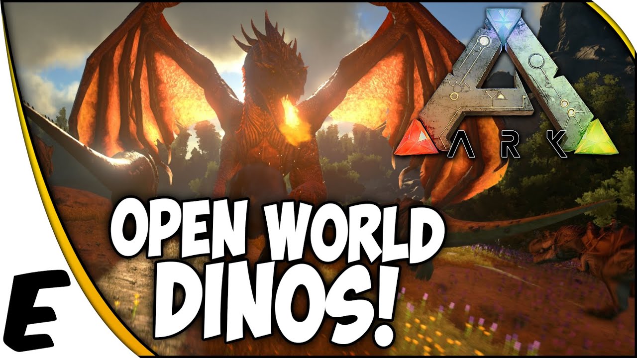 ARK: Survival Evolved Gameplay Reveal Trailer & Screenshots ➤ Open World Dinosaurs! PC PS4 Xbox One