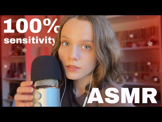 ASMR at 100% Sensitivity 🌥️ (really tingly triggers)