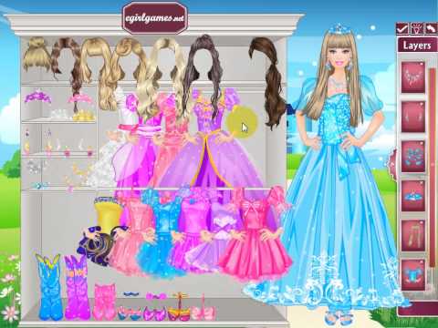 Dress Up Games Celebrities Barbie Barbie Princess Dress Up Game - YouTube