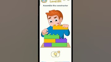 Dop 2 (delete part one)-Find the level 591 assemble the construstor #shortvideo #gaming #shorts