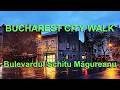 Bucharest 4K city walk - Bulevardul Schitu Măgureanu