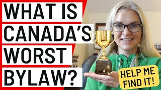 Help me find Canadas worst censorship bylaw!
I am searching the entire country for Canadas worst censorship bylaw!
Nominate your city here: https://theccf.ca/badbylaws/
What do you think we should call the award? Drop a comment below!
Watch my previous video on local tyrants here: https://youtu.be/NL33cWbdgoA Help me find Canadas worst censorship bylaw!