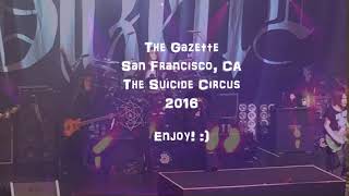 The Gazette performing The Suicide Circus in San Francisco, CA