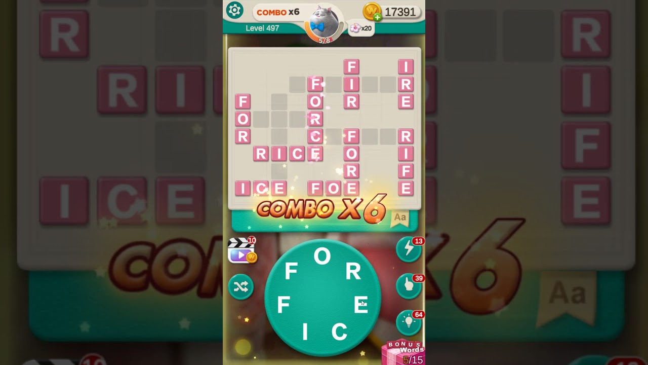 WORD VILLAS level 497