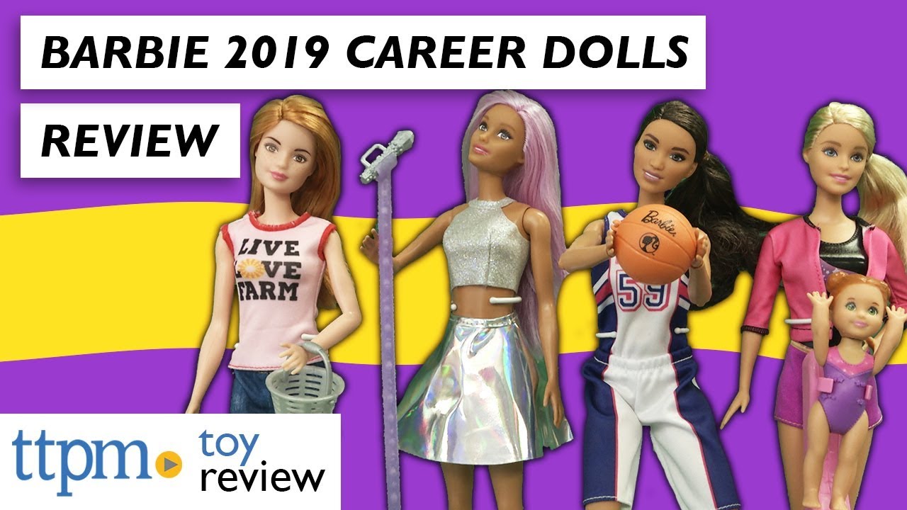 barbie career dolls set